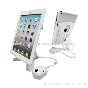 Portable Tablet PC Anti-theft Display Stand Holder with Alarm System for Retail/Exhibition
